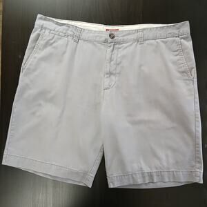 Merona Cotton Chino Shorts Mens size 42 grey 43W x 10L